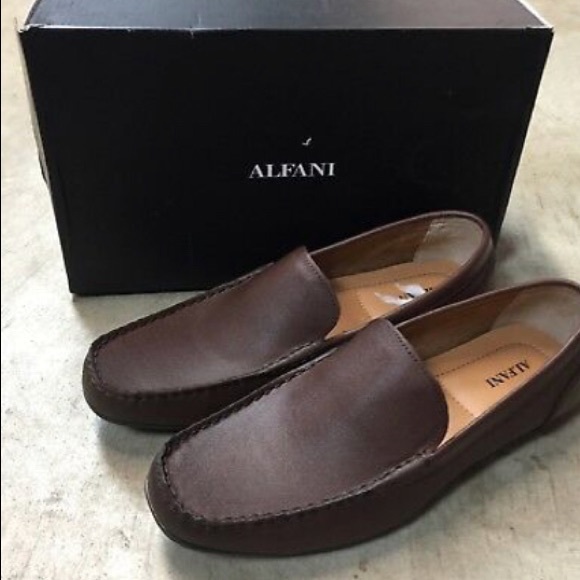Mens Alfani Dan Brown slip on - Picture 1 of 5